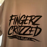Fingerz Crozzed T-Shirt (Siebdruck)